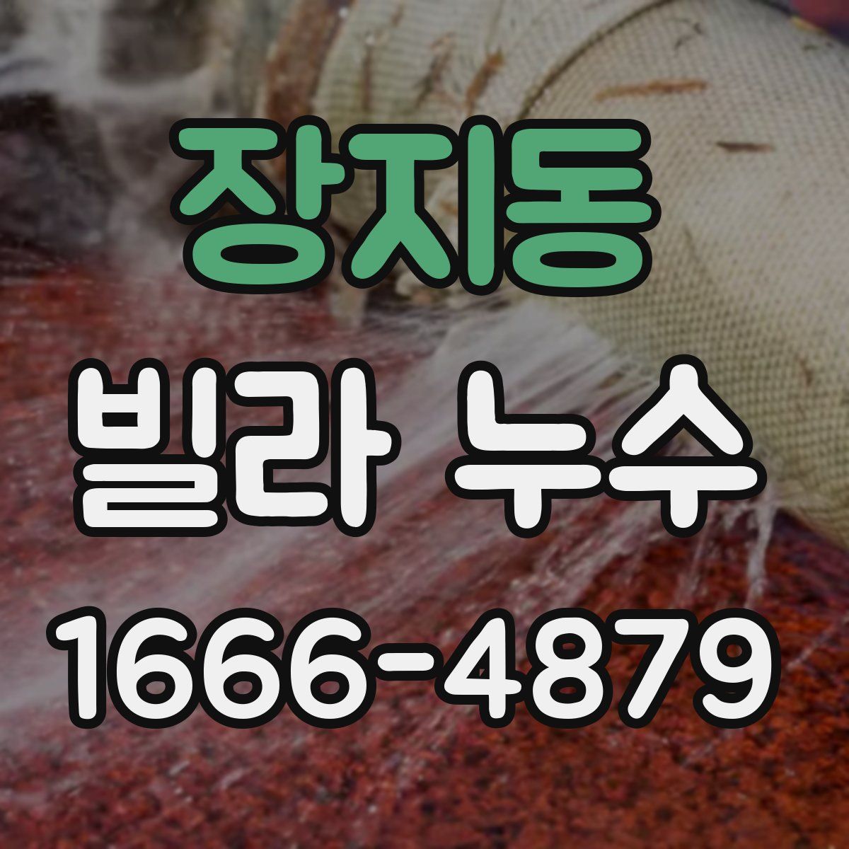 장지동 빌라 누수