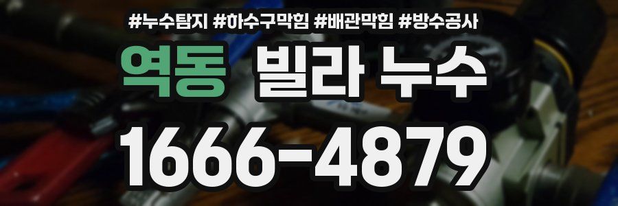 역동 빌라 누수