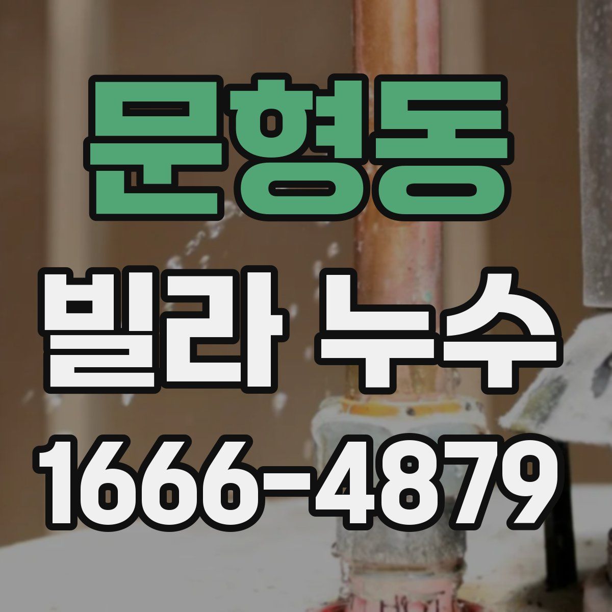 문형동 빌라 누수