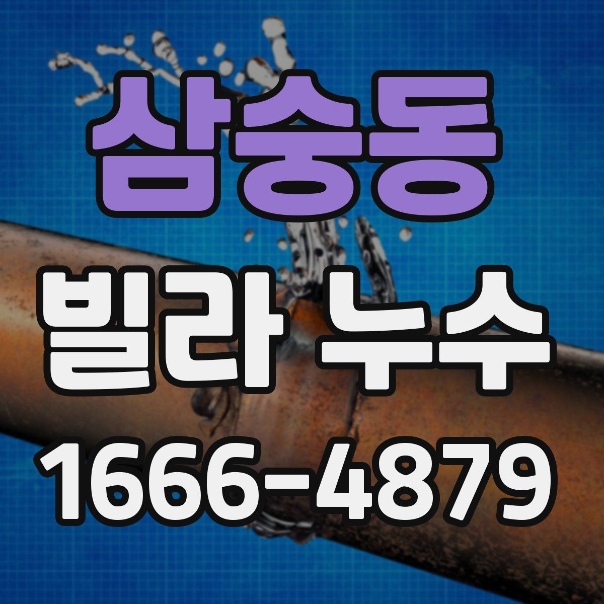 삼숭동 빌라 누수
