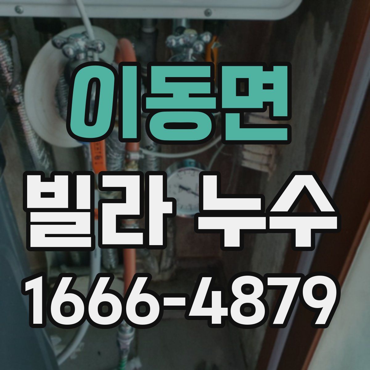 이동면 빌라 누수