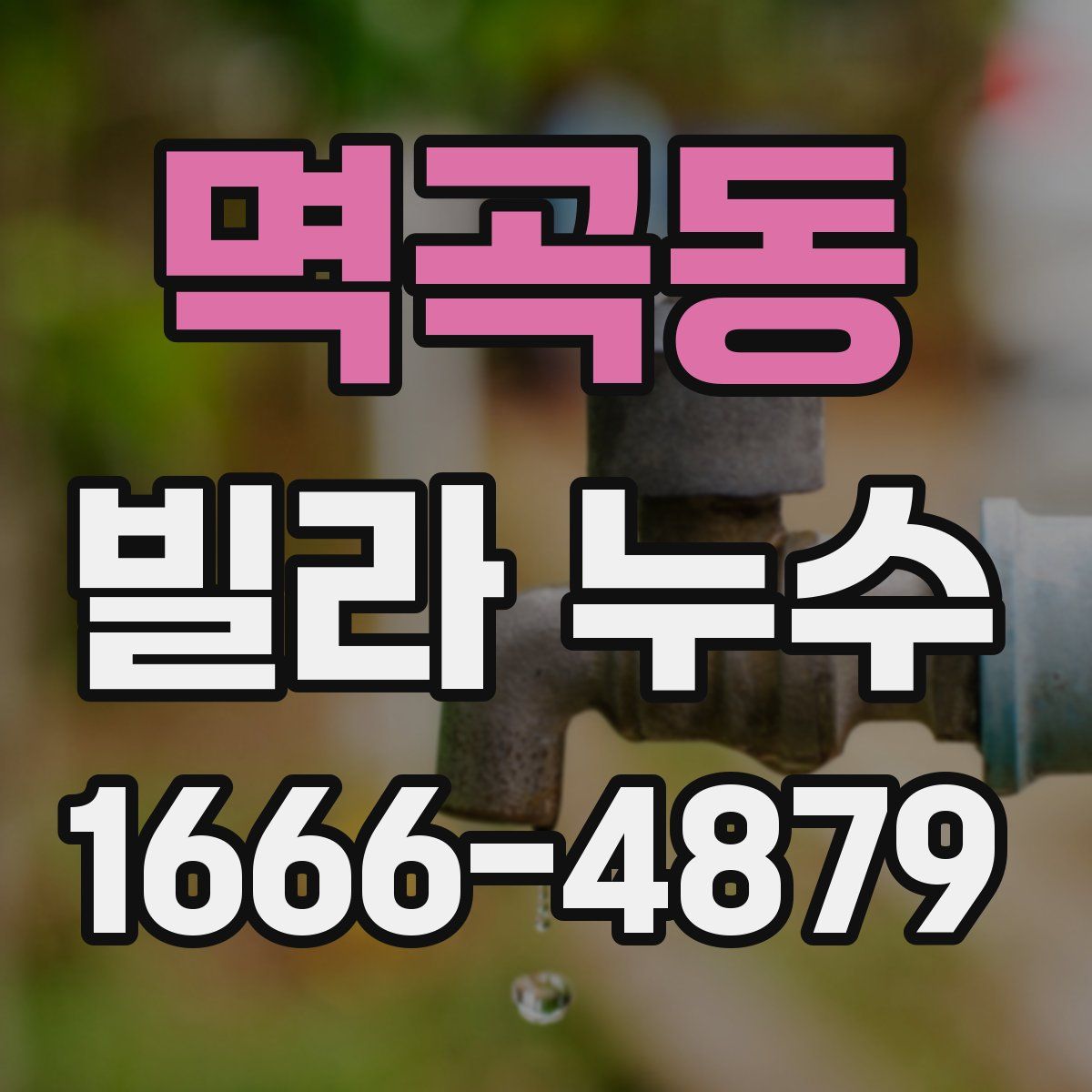 멱곡동 빌라 누수