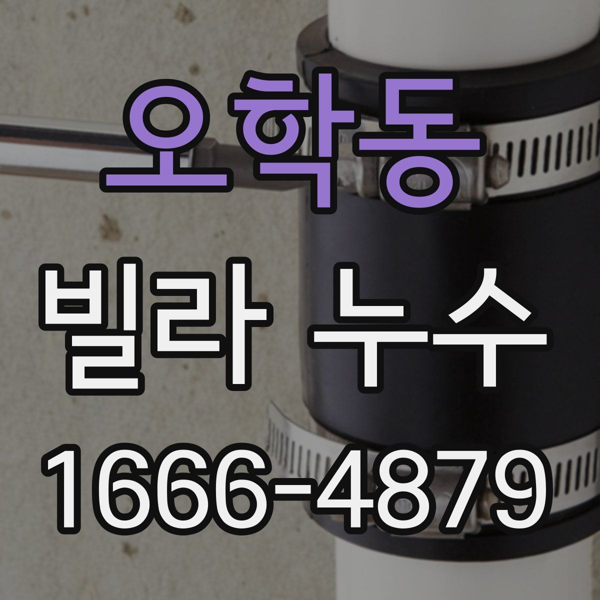 오학동 빌라 누수