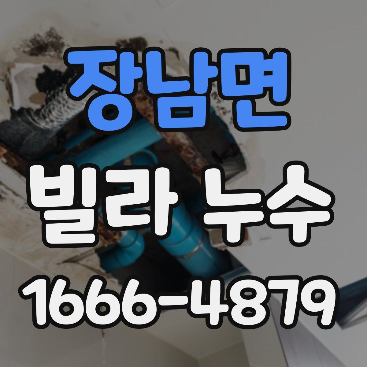 장남면 빌라 누수
