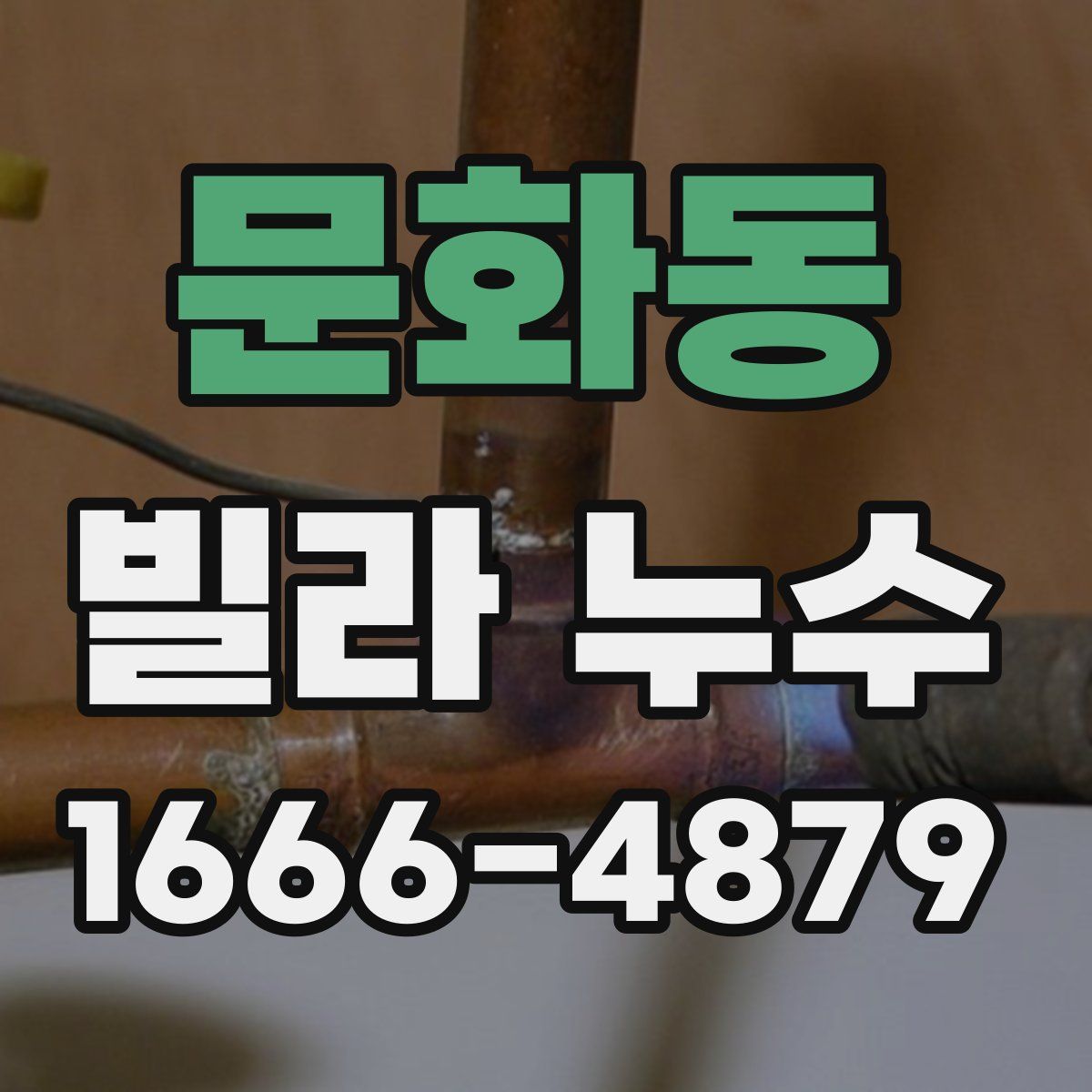 문화동 빌라 누수