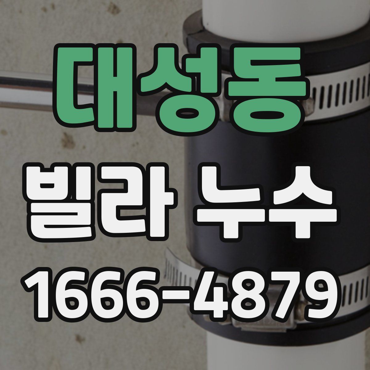 대성동 빌라 누수