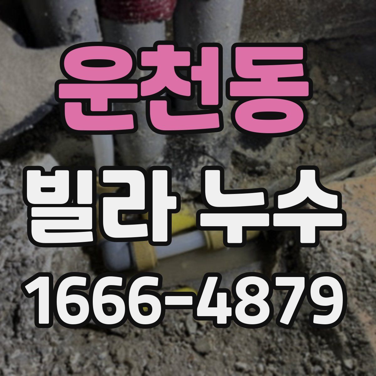 운천동 빌라 누수