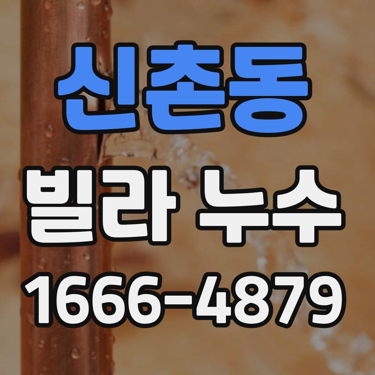 신촌동 빌라 누수