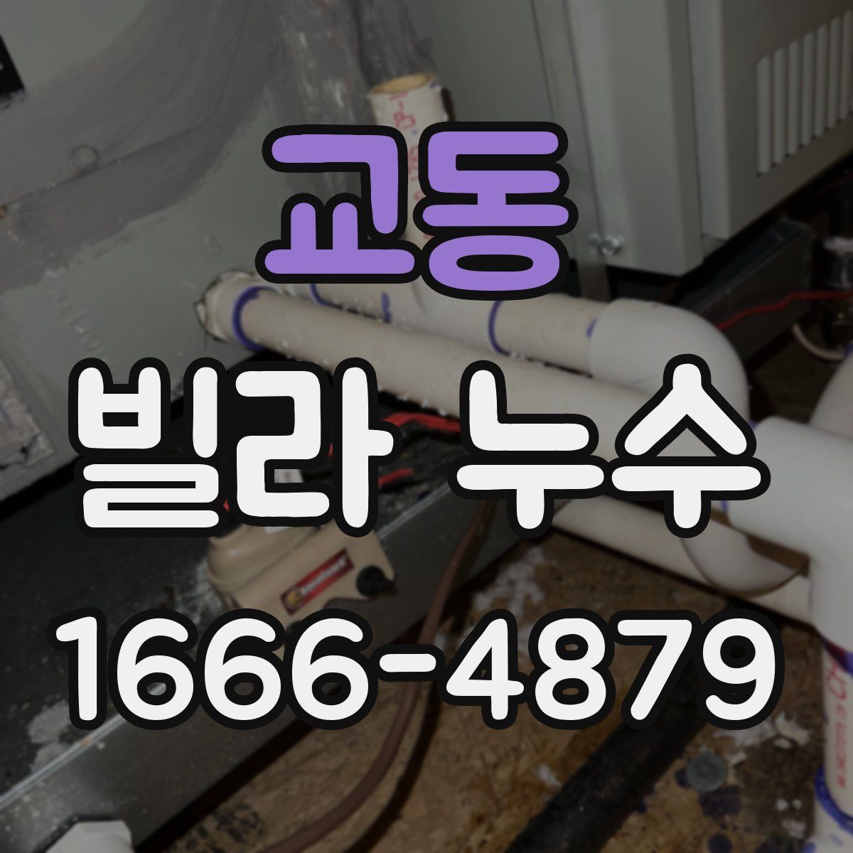 교동 빌라 누수