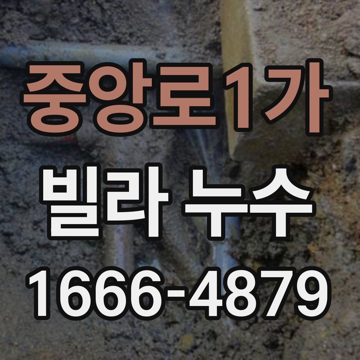 중앙로1가 빌라 누수