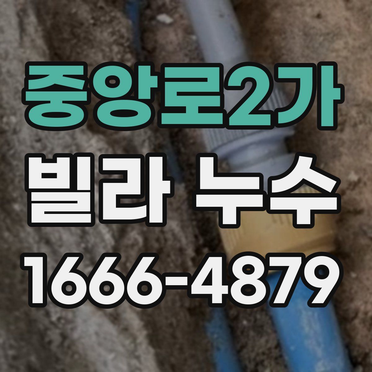 중앙로2가 빌라 누수