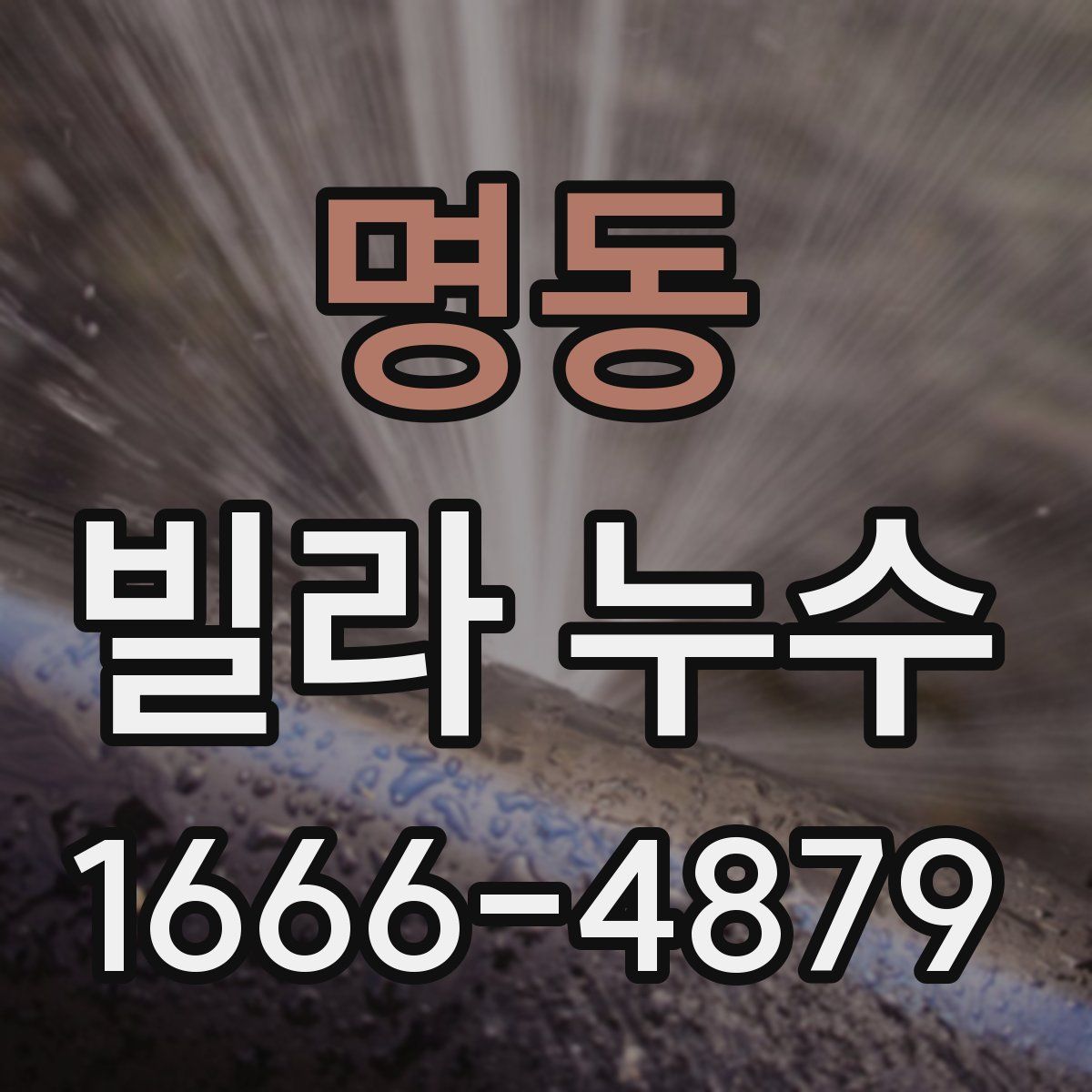 명동 빌라 누수