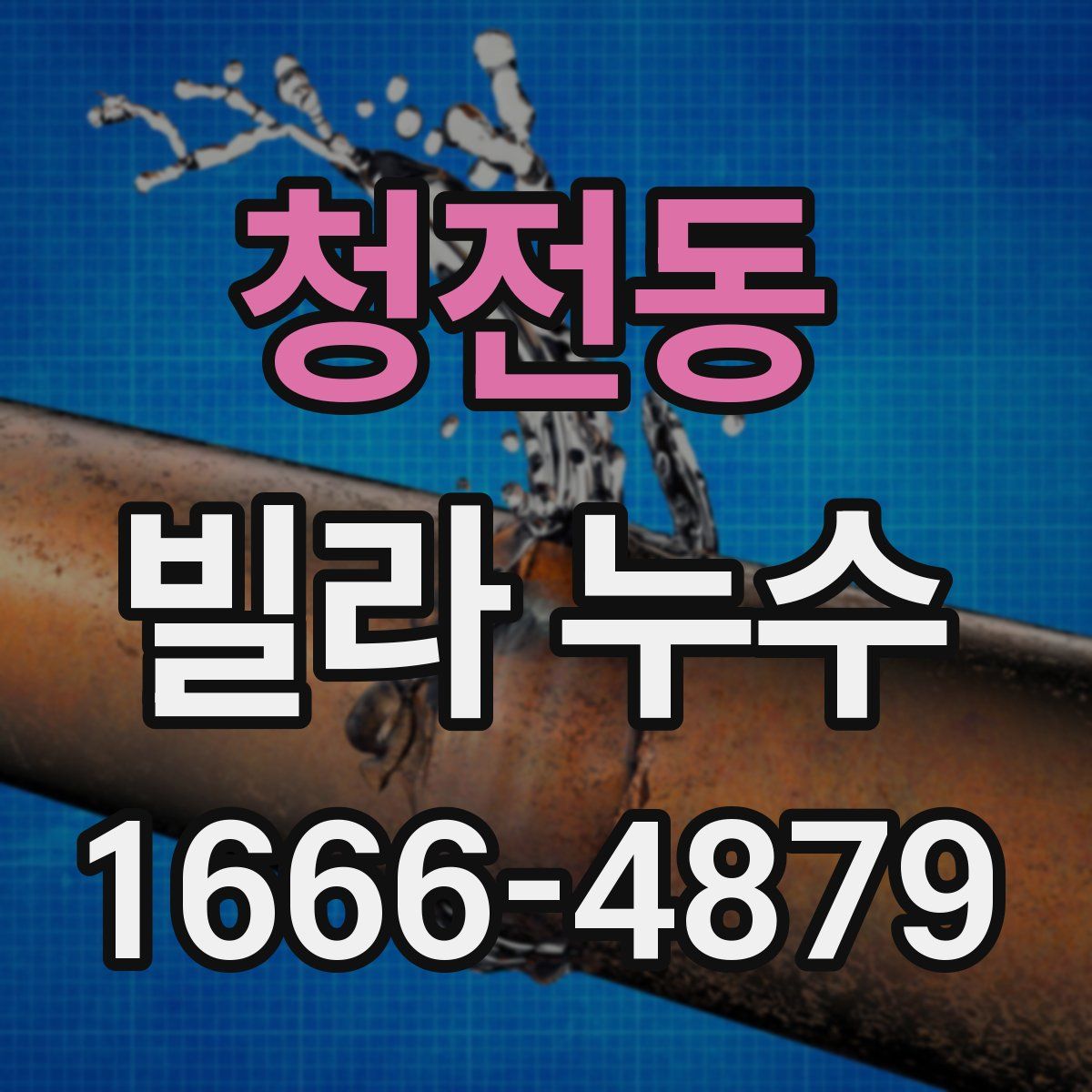 청전동 빌라 누수
