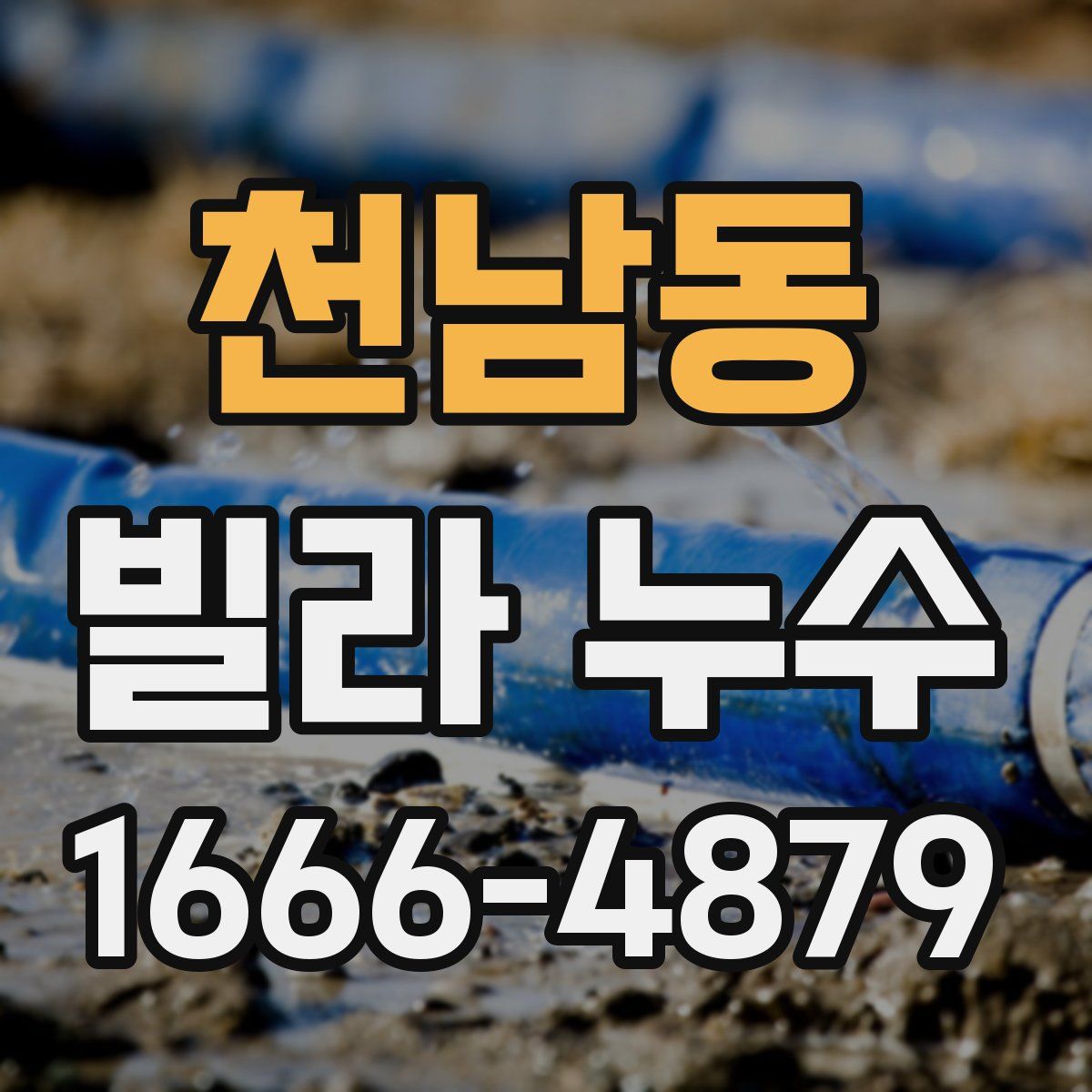 천남동 빌라 누수