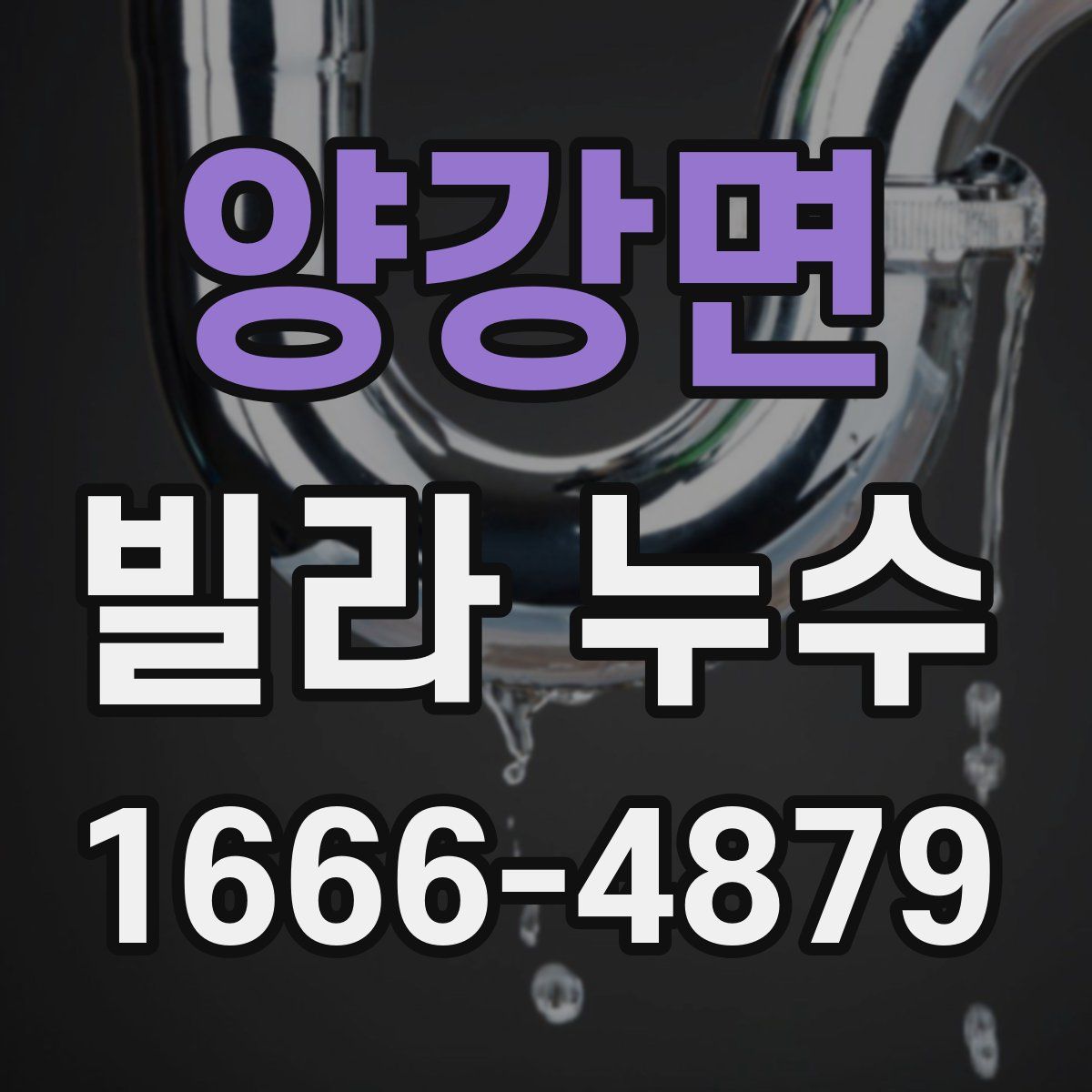 양강면 빌라 누수