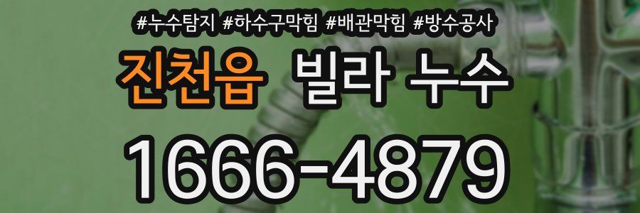 진천읍 빌라 누수