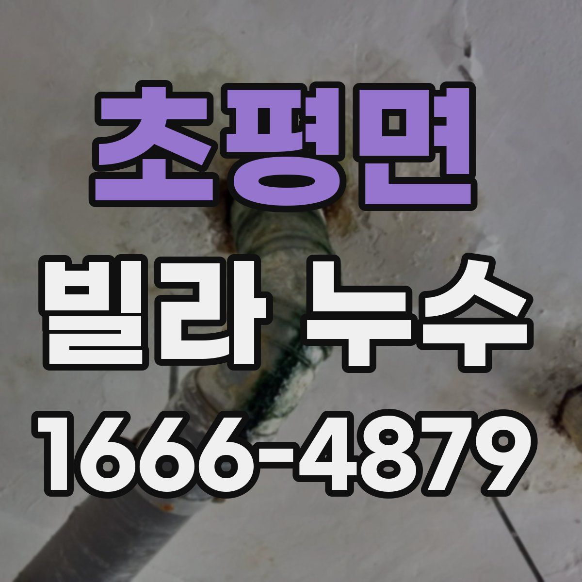 초평면 빌라 누수