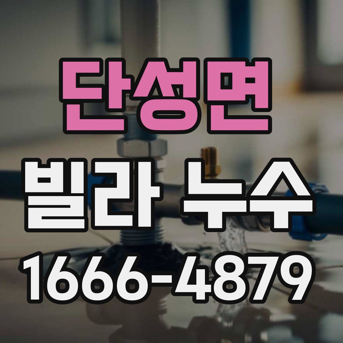 단성면 빌라 누수