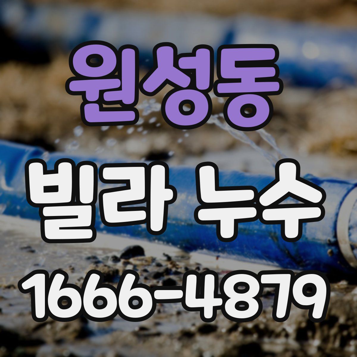 원성동 빌라 누수