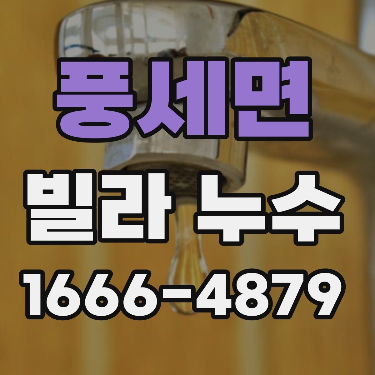 풍세면 빌라 누수