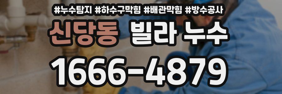 신당동 빌라 누수