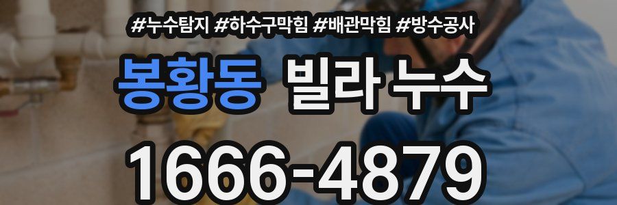 봉황동 빌라 누수