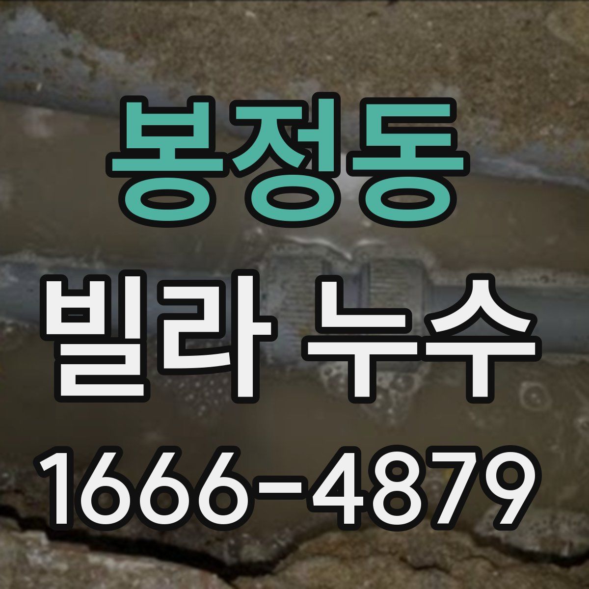 봉정동 빌라 누수