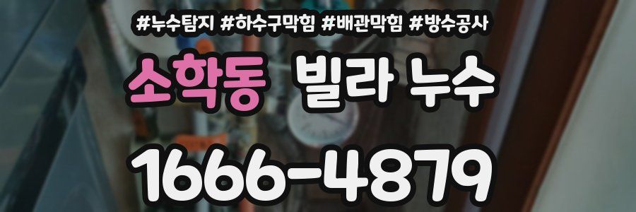 소학동 빌라 누수