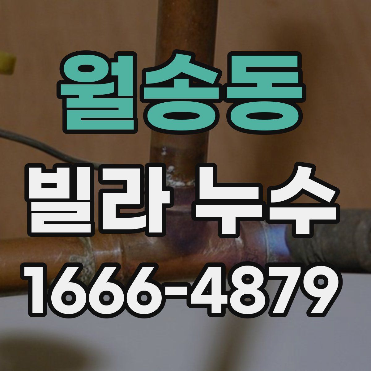 월송동 빌라 누수