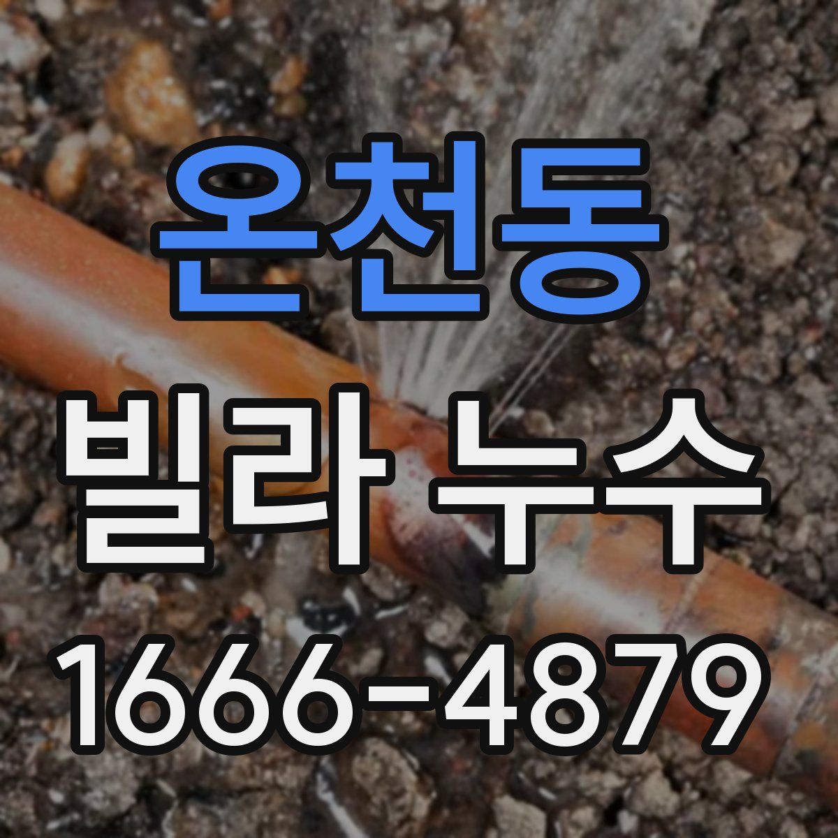 온천동 빌라 누수