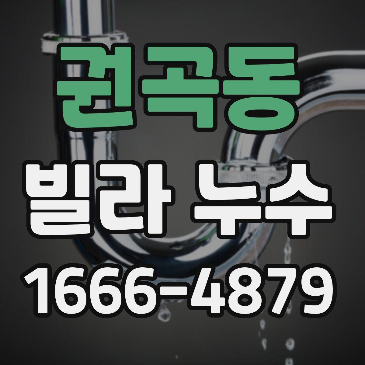 권곡동 빌라 누수