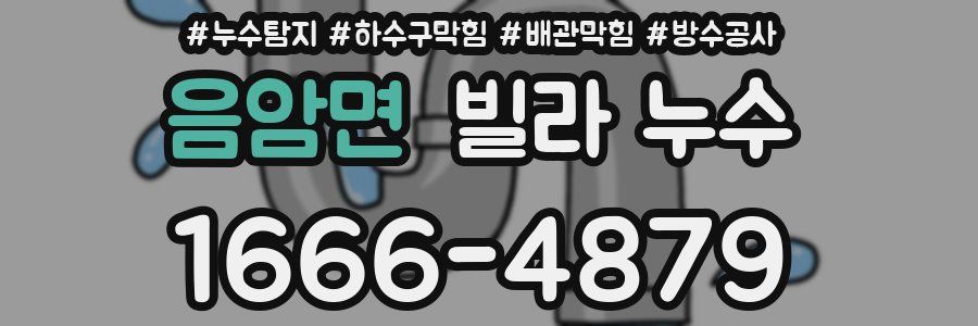 음암면 빌라 누수