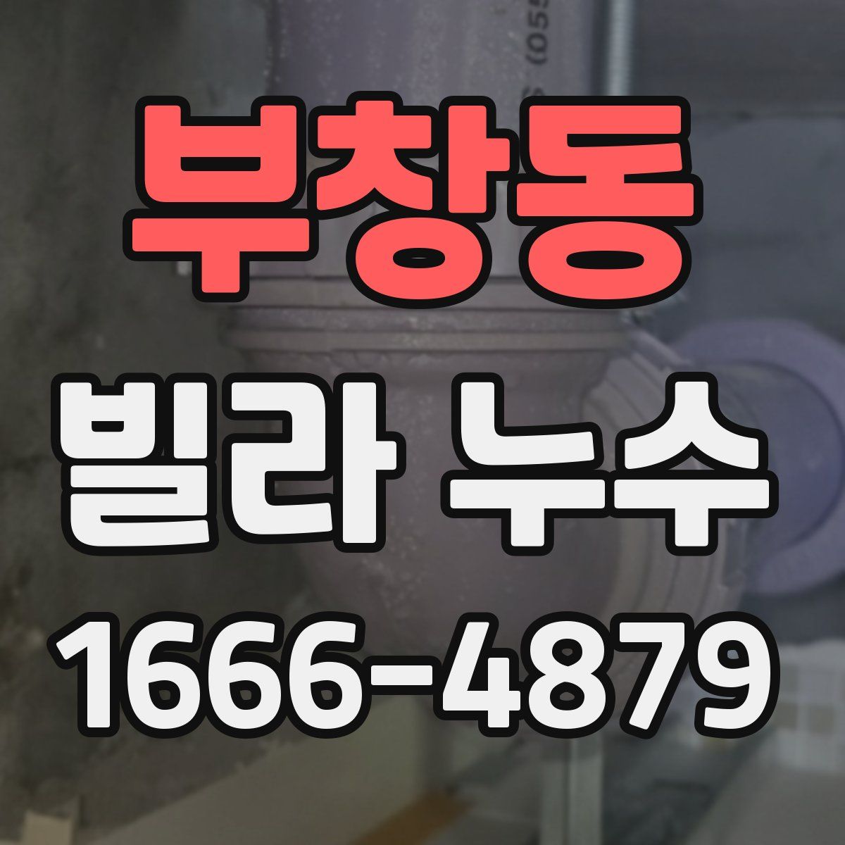 부창동 빌라 누수