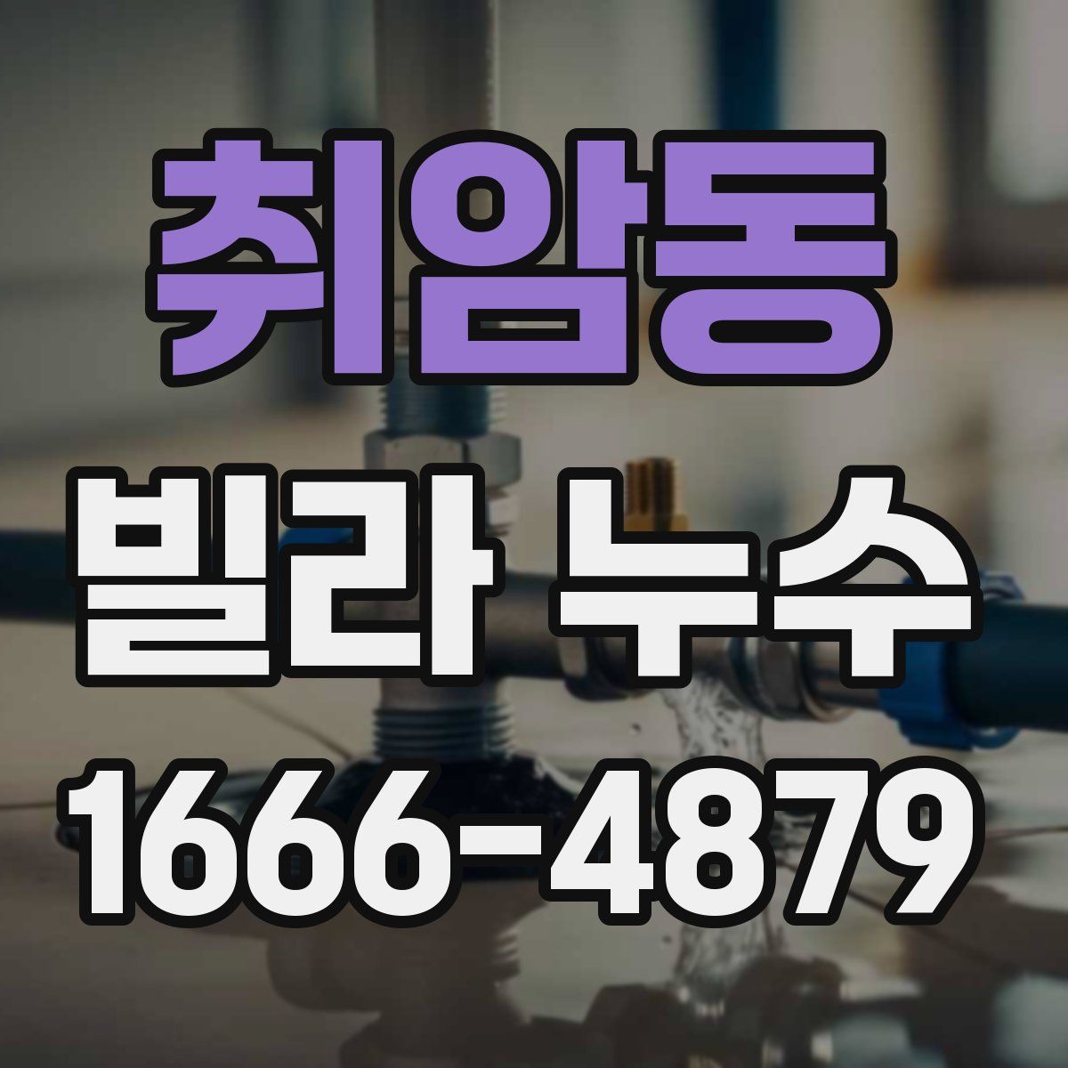 취암동 빌라 누수