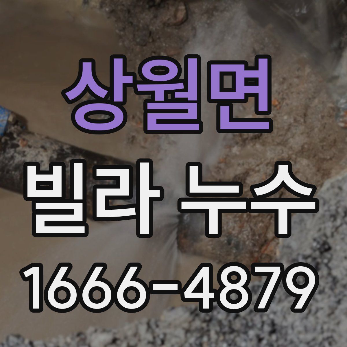 상월면 빌라 누수