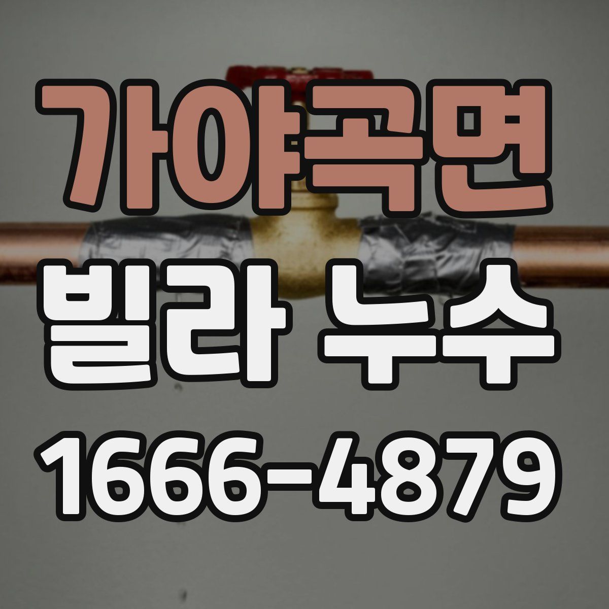 가야곡면 빌라 누수