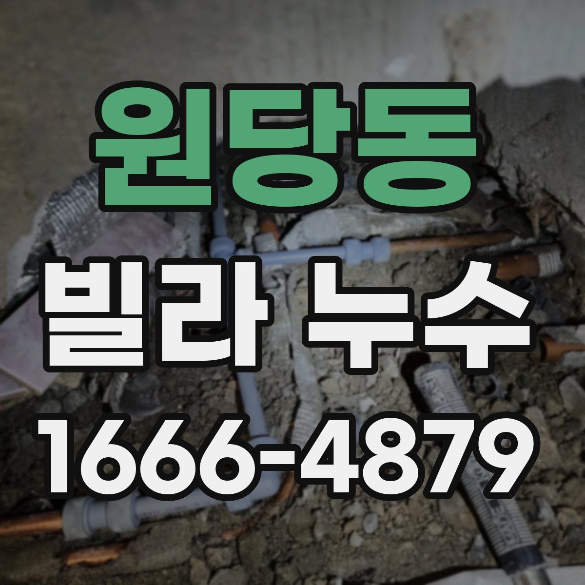 원당동 빌라 누수