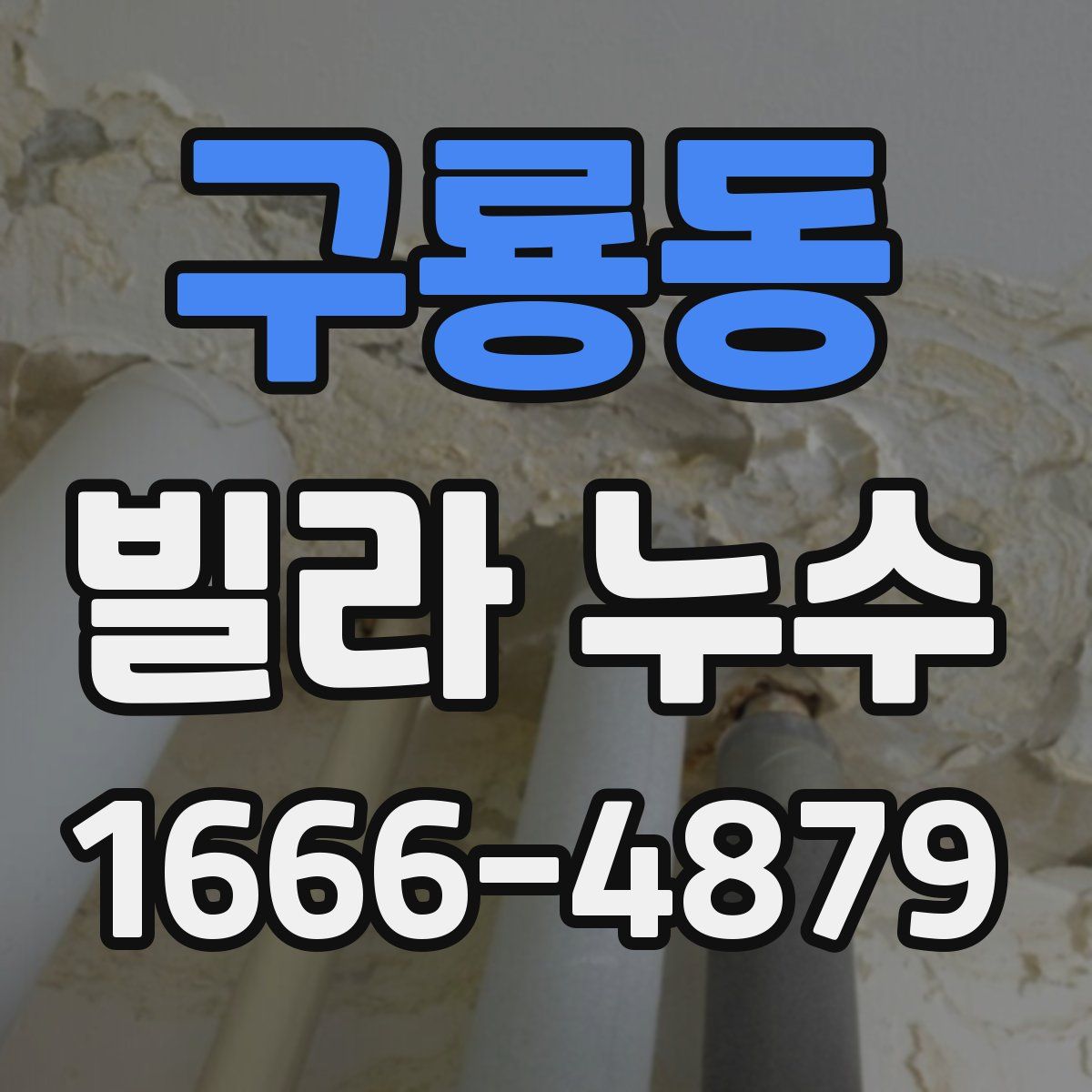 구룡동 빌라 누수