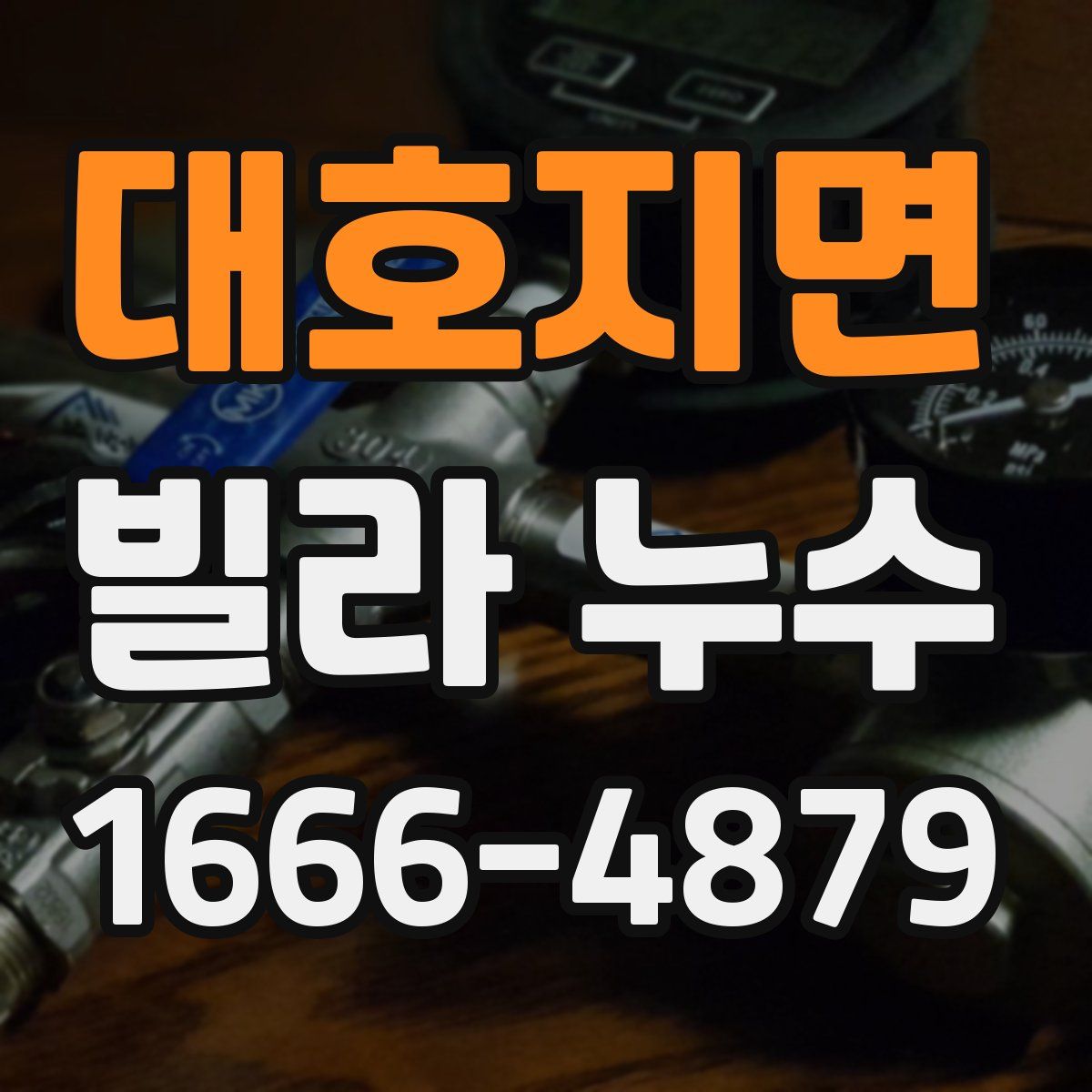 대호지면 빌라 누수