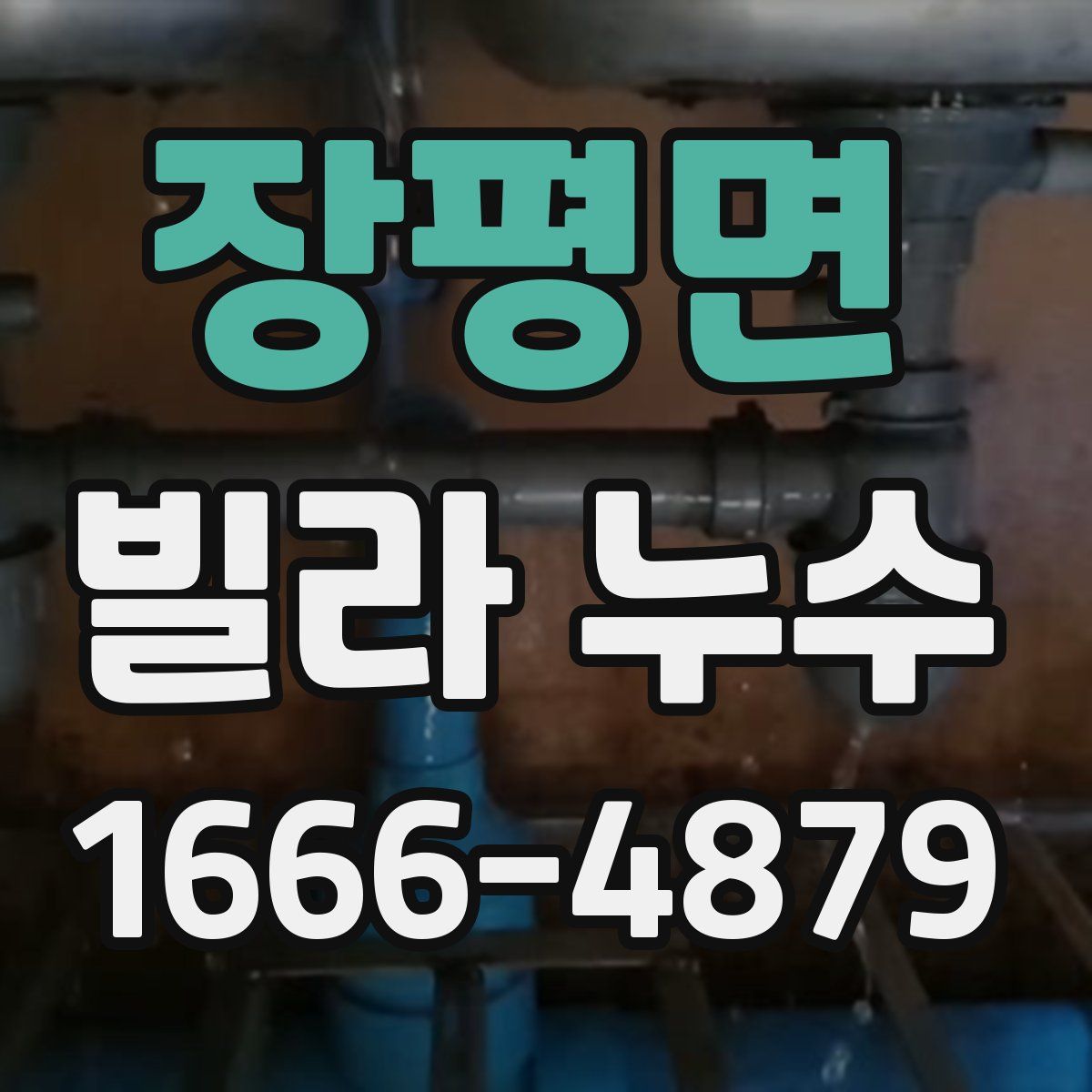 장평면 빌라 누수