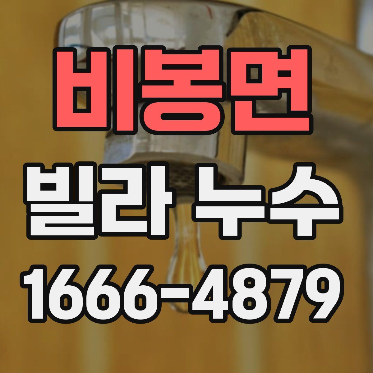 비봉면 빌라 누수