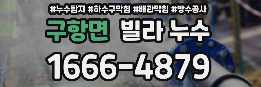 구항면 빌라 누수
