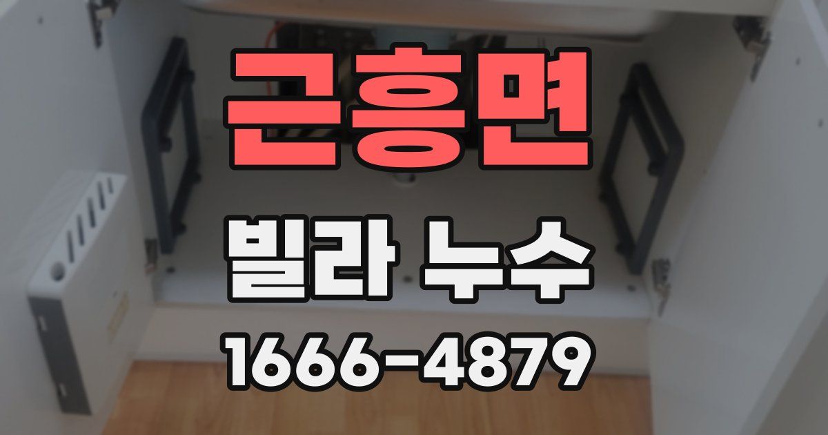 근흥면 빌라 누수