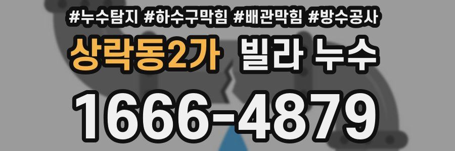 상락동2가 빌라 누수