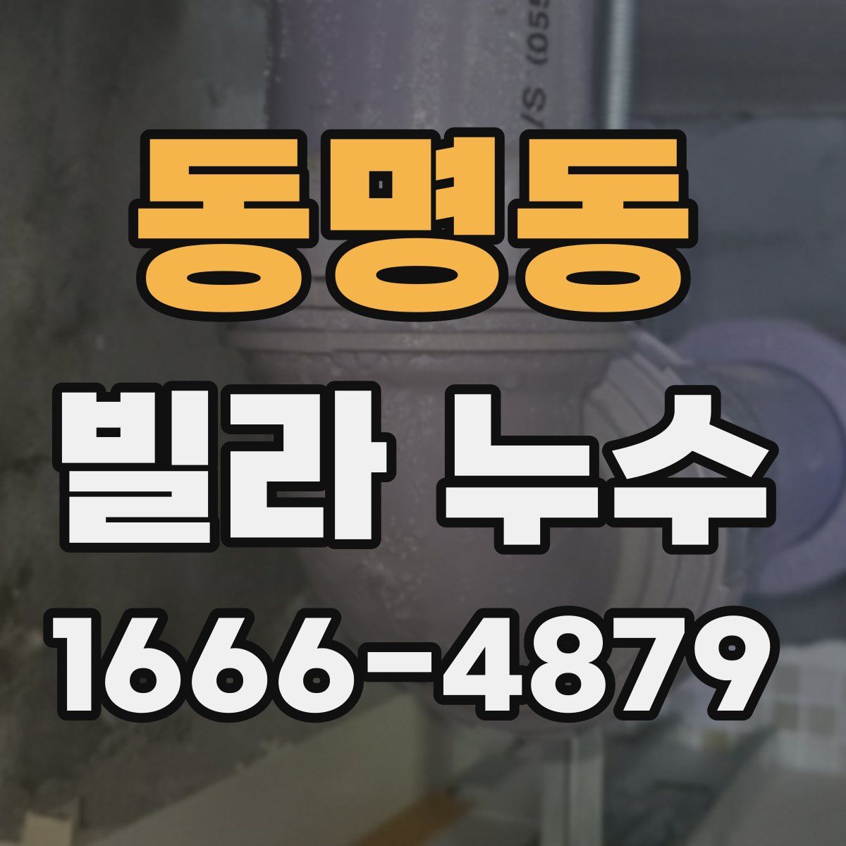 동명동 빌라 누수