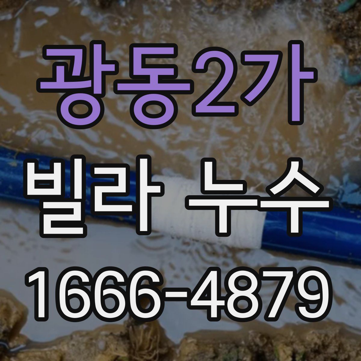 광동2가 빌라 누수