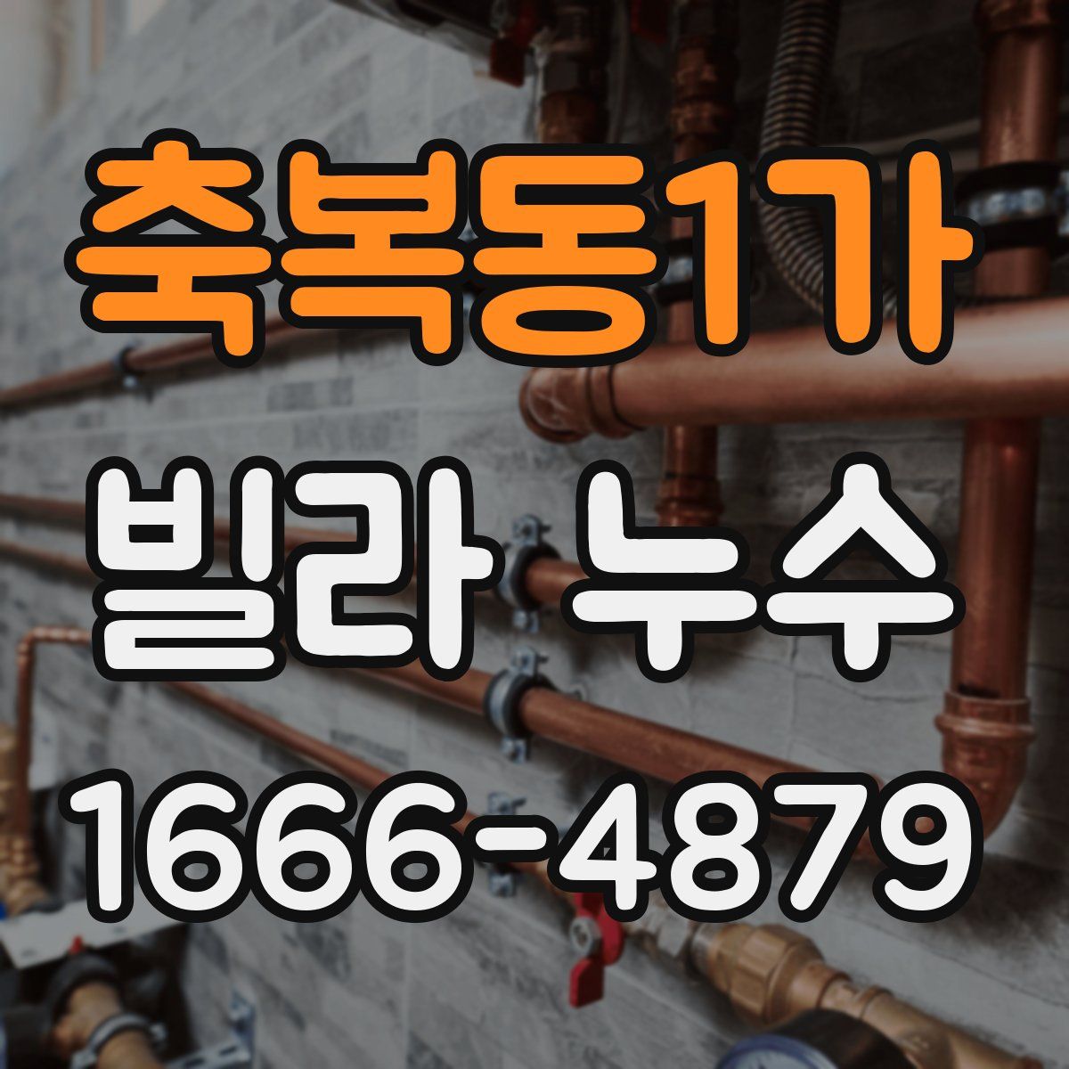 축복동1가 빌라 누수