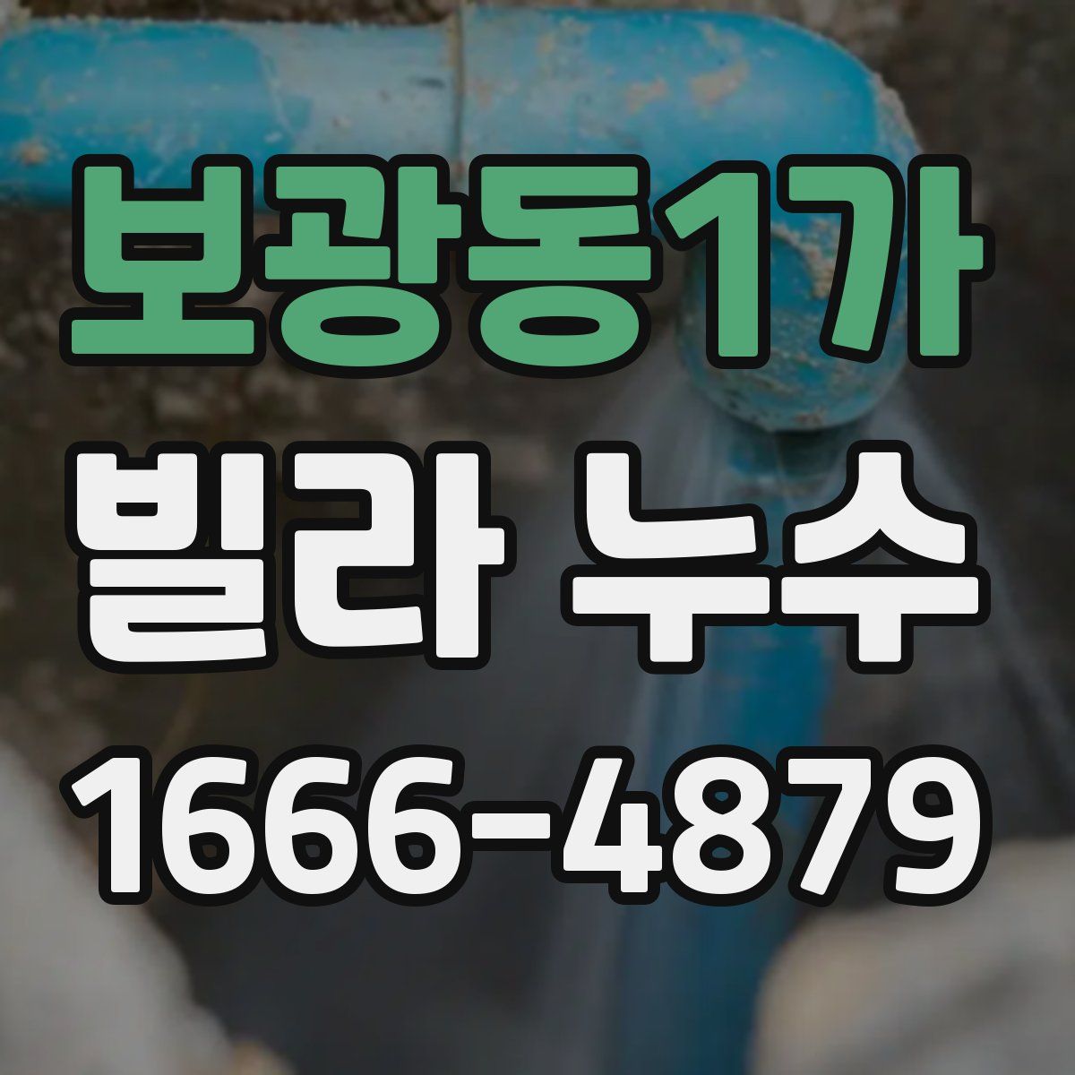 보광동1가 빌라 누수