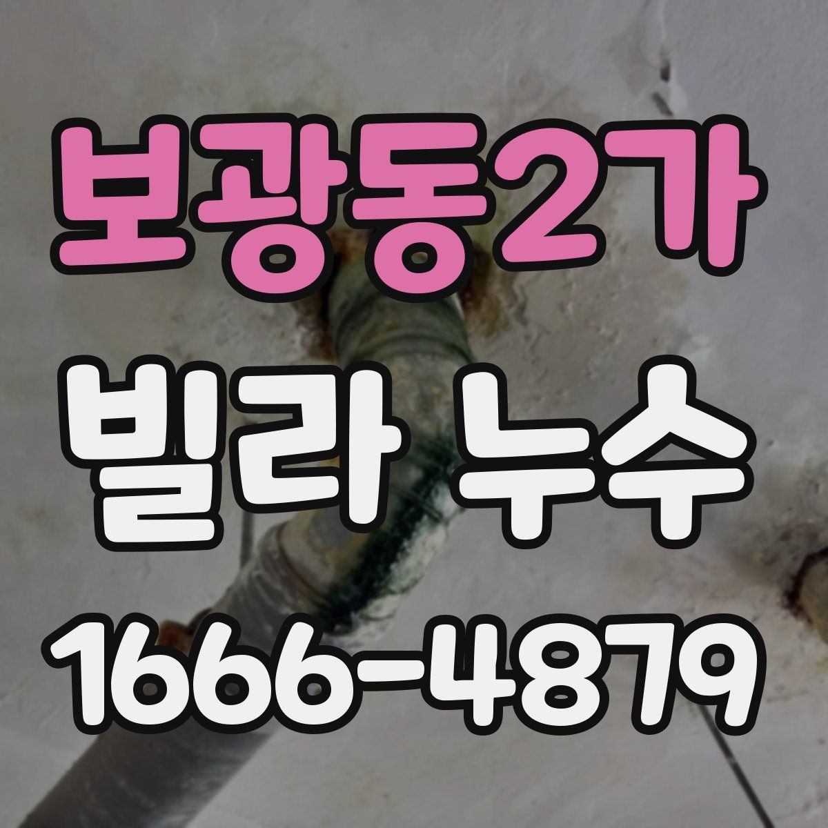보광동2가 빌라 누수
