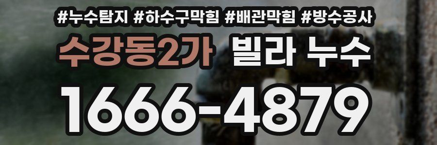 수강동2가 빌라 누수